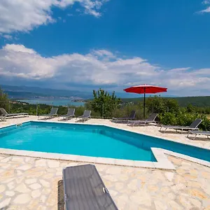  Ferienhaus House Rosalia With Seaview And Swimming Pool